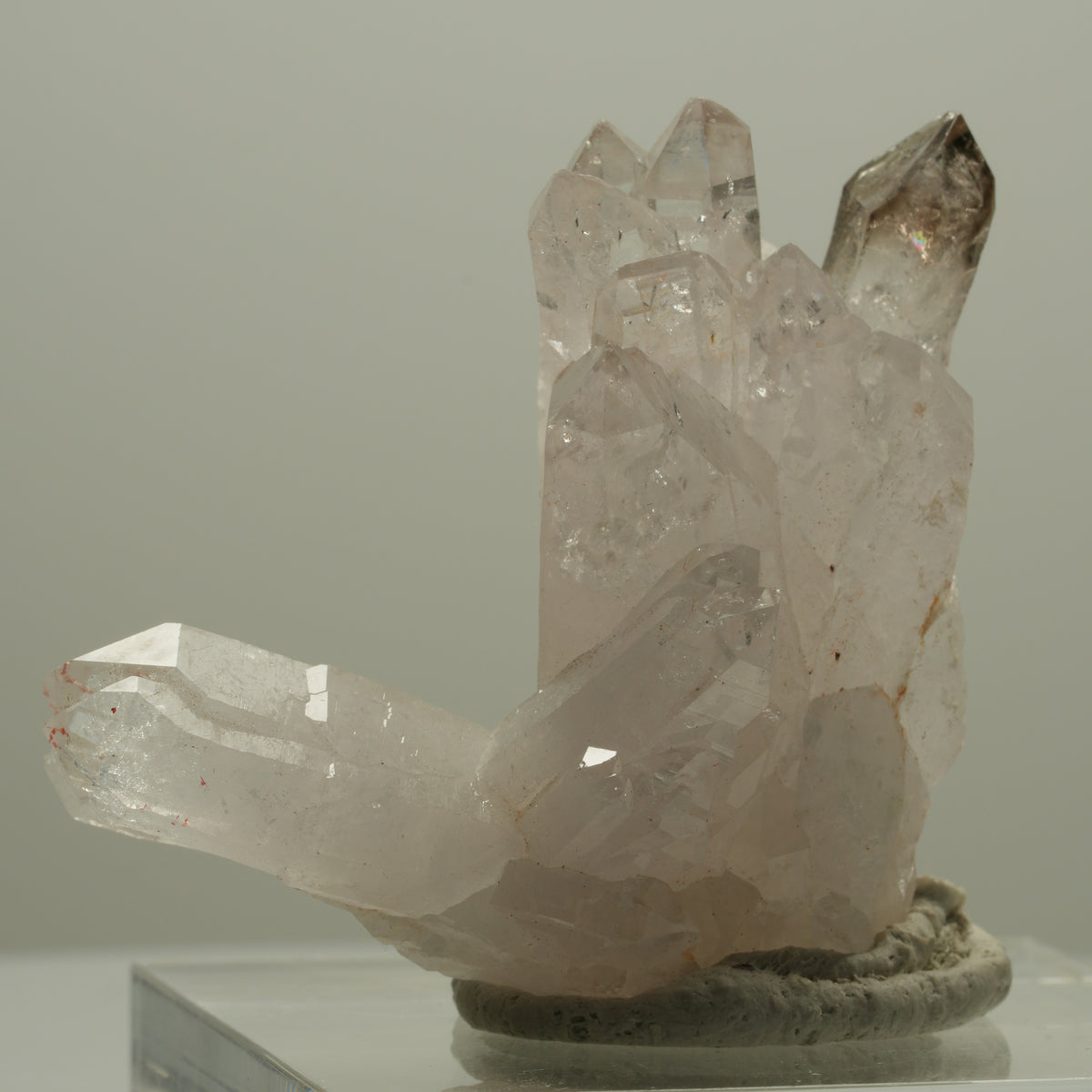 Seltene Phantom Skelett Rauchquarz Stufe Goboboseb, Namibia 56*45*28mm #14070
