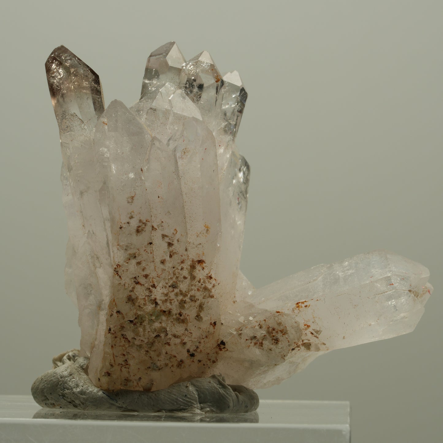 Seltene Phantom Skelett Rauchquarz Stufe Goboboseb, Namibia 56*45*28mm #14070