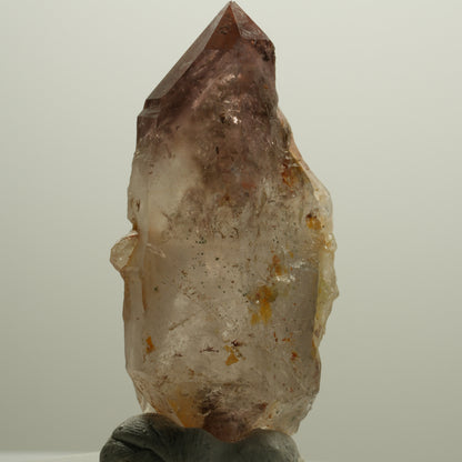 Schöne Phantom Skelett Rauchquarz Spitze Goboboseb, Namibia 63*32*24mm #14079