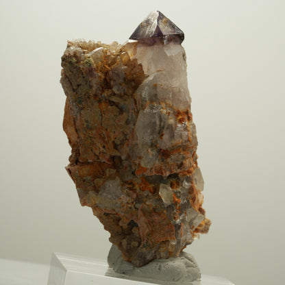 Seltene Phantom Amethyst Skelett Zepter auf Matrix Brandberg, Namibia 71*39*39mm #14080
