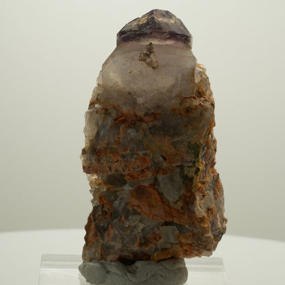Seltene Phantom Amethyst Skelett Zepter auf Matrix Brandberg, Namibia 71*39*39mm #14080