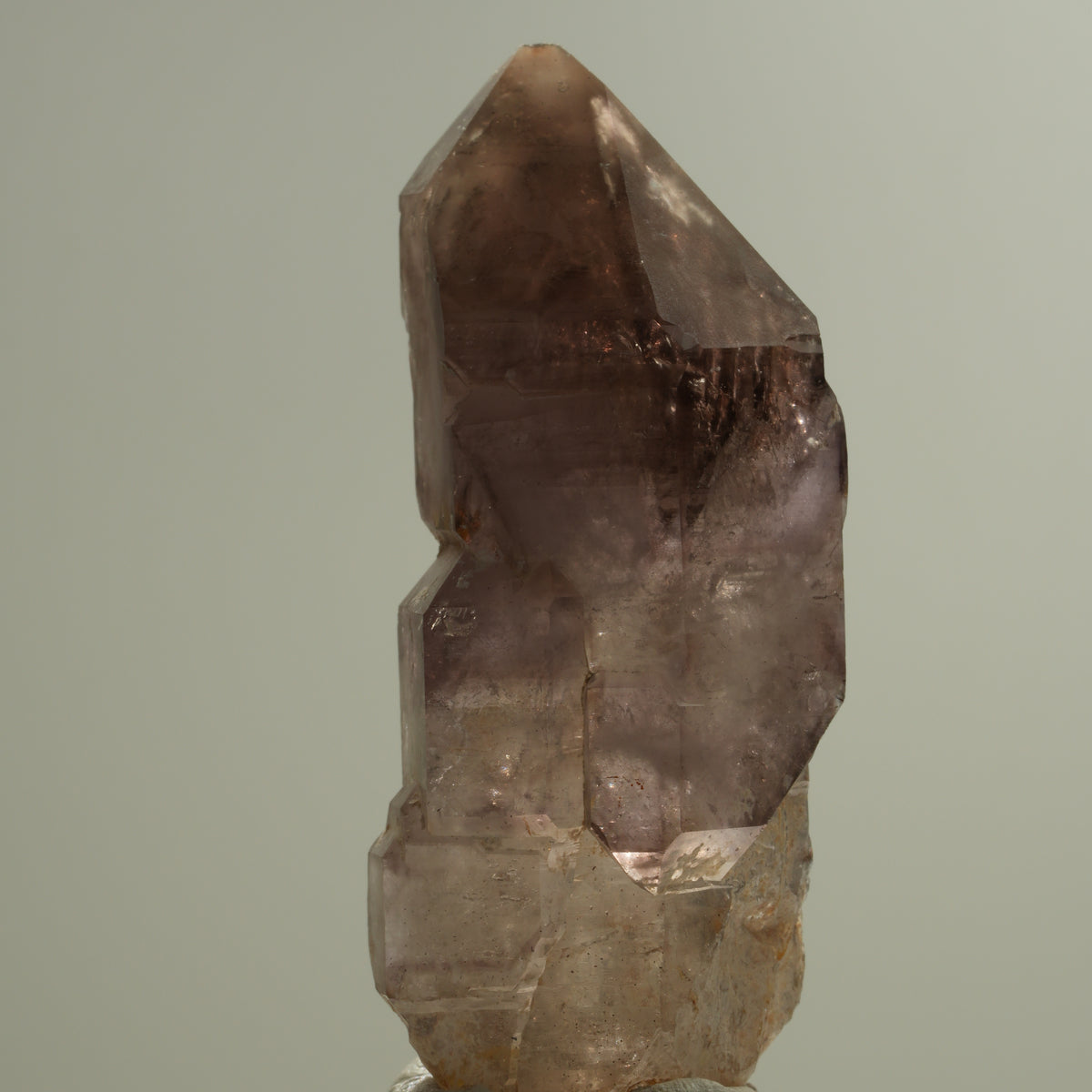 Skelett Phantom Amethyst Doppelender Spitze Brandberg, Namibia 66*26*24mm #14083
