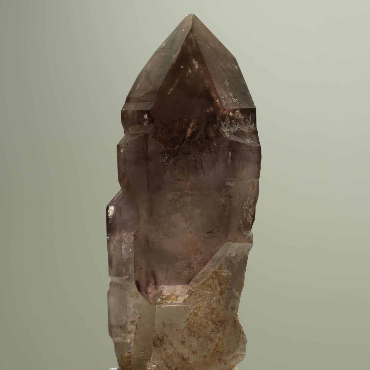 Skelett Phantom Amethyst Doppelender Spitze Brandberg, Namibia 66*26*24mm #14083
