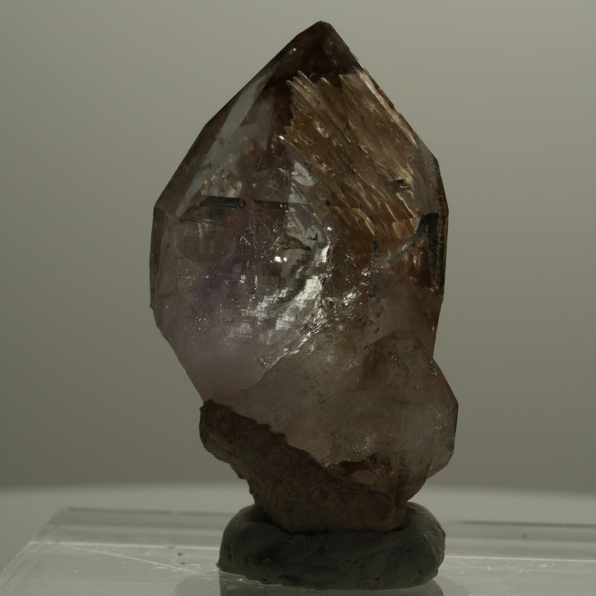 Seltene Skelett Phantom Amethyst Fenster Spitze Goboboseb, Namibia 43*23*23mm #14085