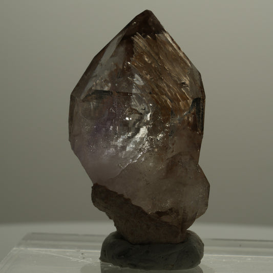 Seltene Skelett Phantom Amethyst Fenster Spitze Goboboseb, Namibia 43*23*23mm #14085