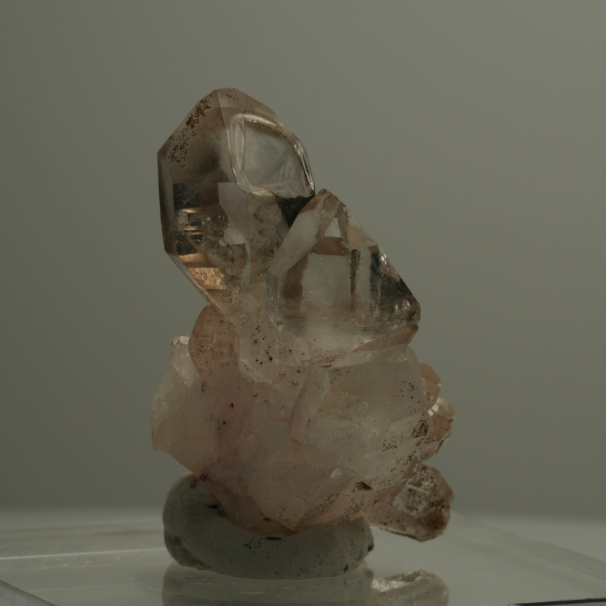 Skelett Phantom Rauchquarz Zepter Gruppe Goboboseb, Namibia 41*27*25mm #14087