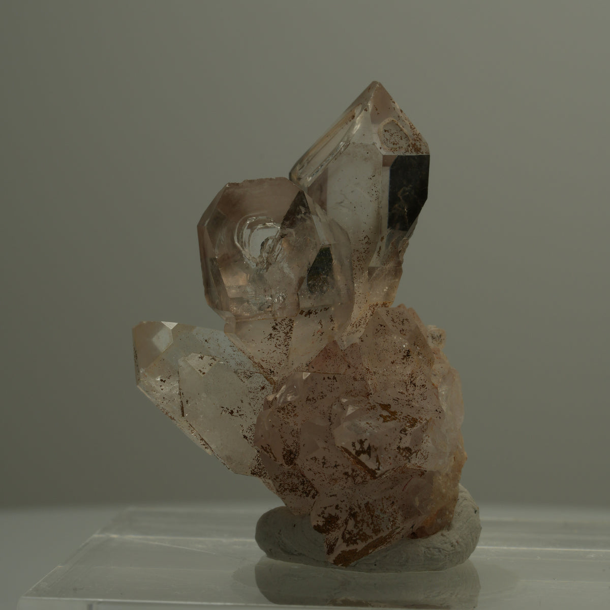 Skelett Phantom Rauchquarz Zepter Gruppe Goboboseb, Namibia 41*27*25mm #14087