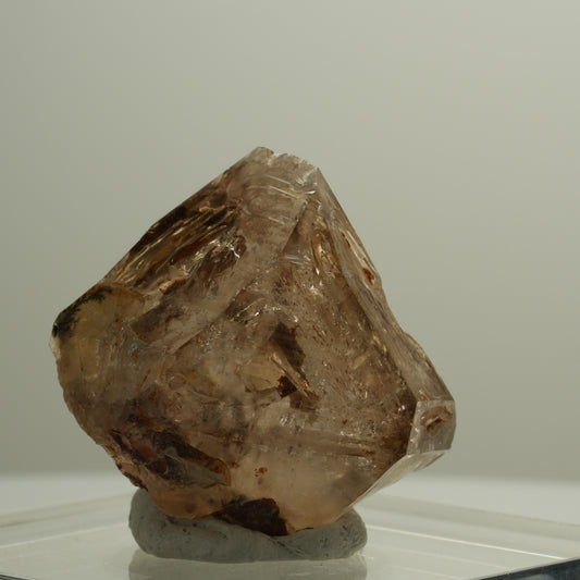 Skelett Fenster Phantom Rauchquarz Zepter Spitze Goboboseb, Namibia 33*28*25mm #14089