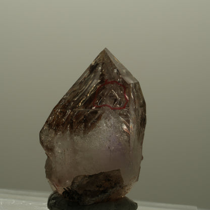 Enhydro Skelett Fenster Phantom Amethyst DT, 1x Blase Goboboseb, Namibia 18*12*11mm #14095