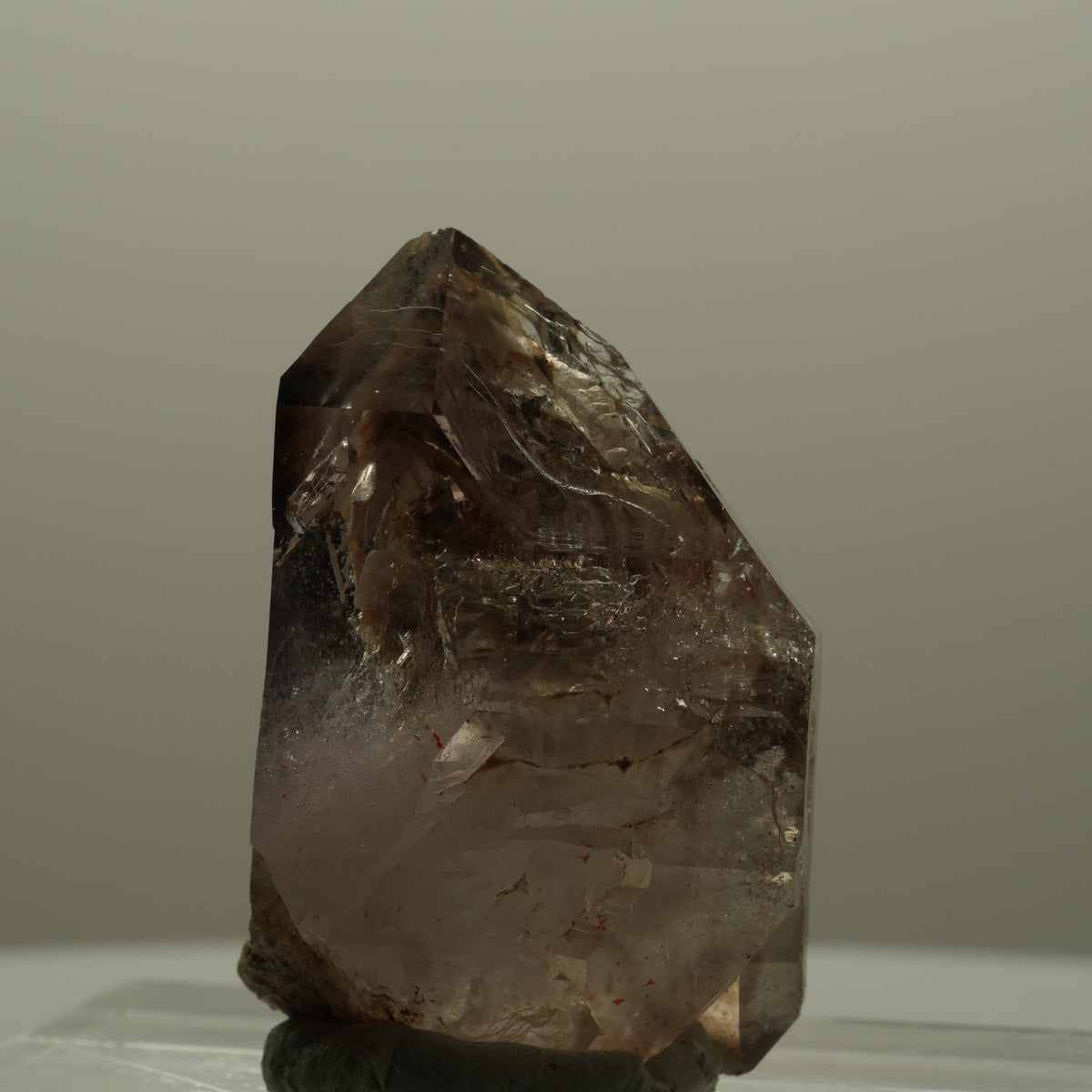 Enhydro Skelett Fenster Phantom Amethyst DT, 1x Blase Goboboseb, Namibia 18*12*11mm #14095