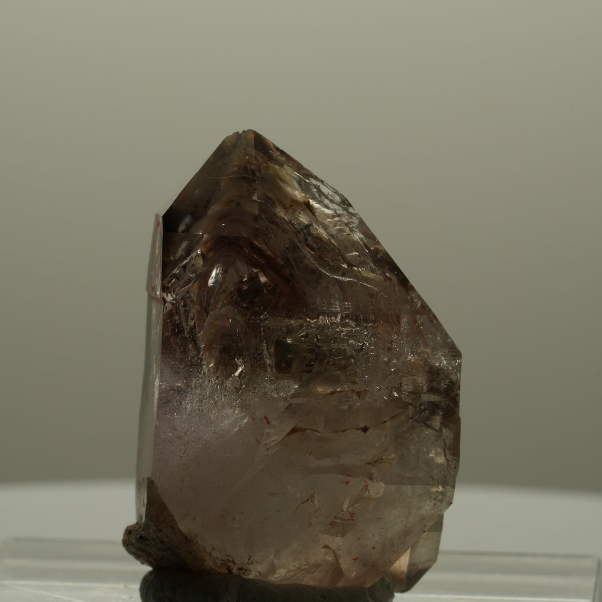 Enhydro Skelett Fenster Phantom Amethyst DT, 1x Blase Goboboseb, Namibia 18*12*11mm #14095