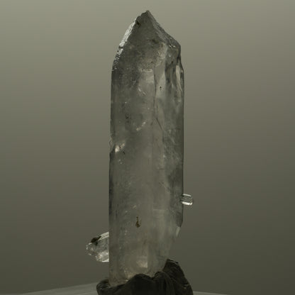 Skelett Phantom Rauchquarz Doppelender Spitzen Goboboseb, Namibia 31*10*8mm #14098
