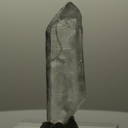Skelett Phantom Rauchquarz Doppelender Spitzen Goboboseb, Namibia 31*10*8mm #14098