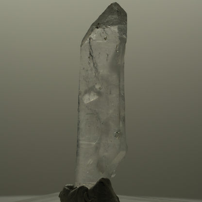 Skelett Phantom Rauchquarz Doppelender Spitzen Goboboseb, Namibia 31*10*8mm #14098