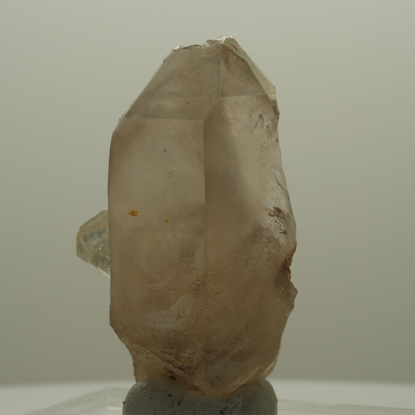 Seltene Phantom Skelett Rauchquarz Spitze Erongo, Namibia 49*31*25mm #14100