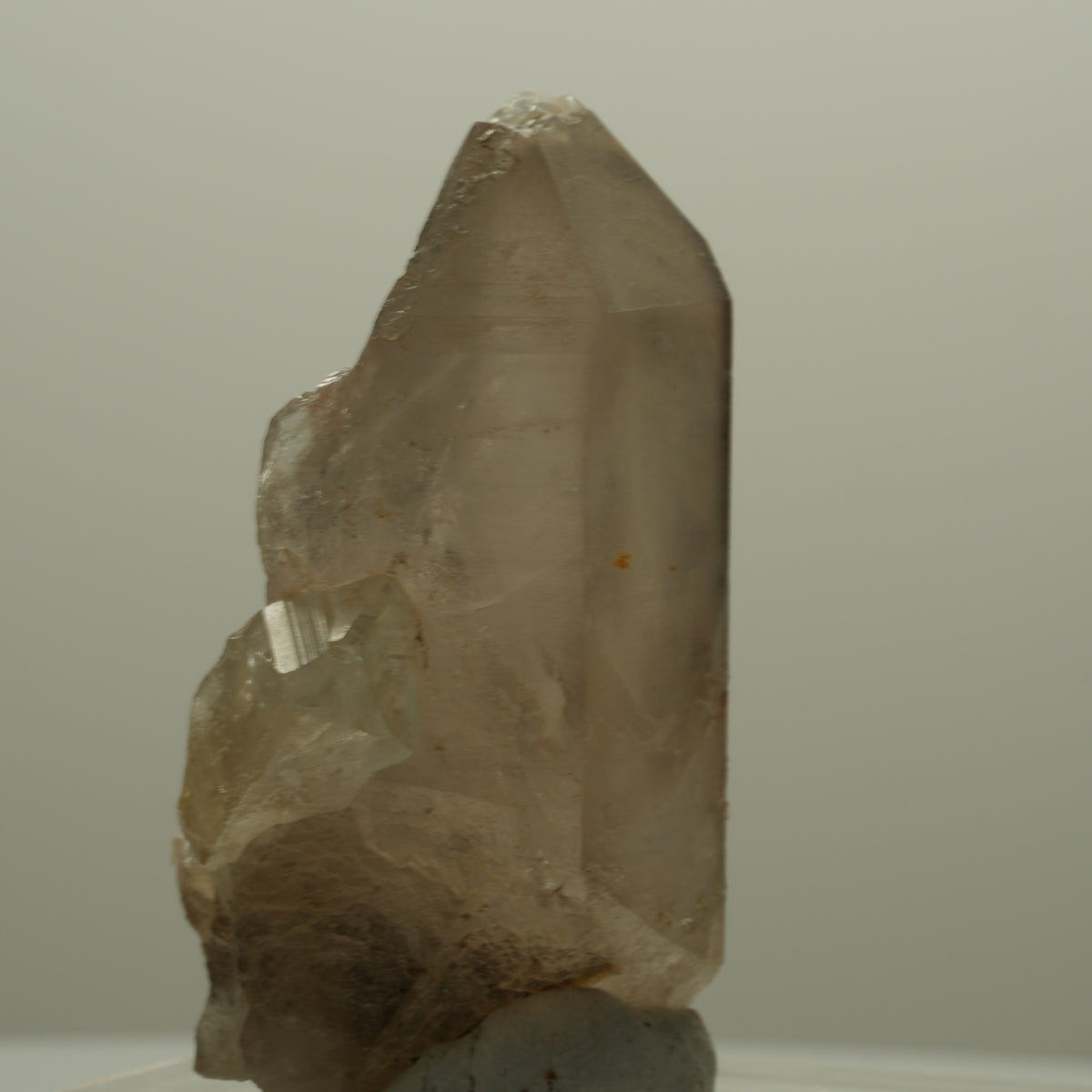 Seltene Phantom Skelett Rauchquarz Spitze Erongo, Namibia 49*31*25mm #14100