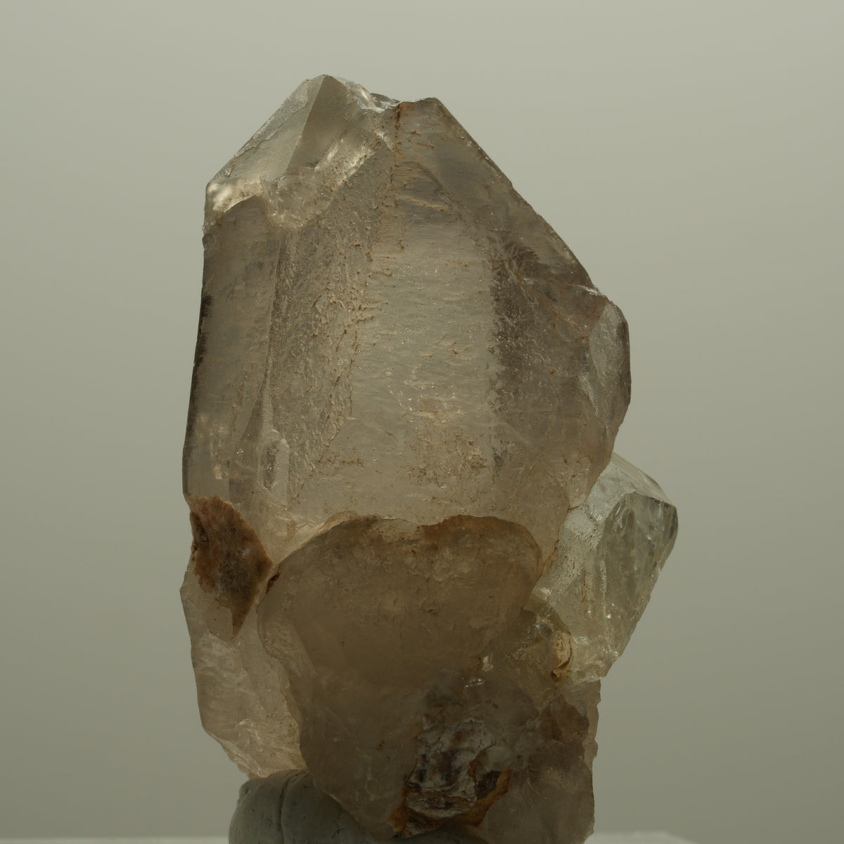 Seltene Phantom Skelett Rauchquarz Spitze Erongo, Namibia 49*31*25mm #14100