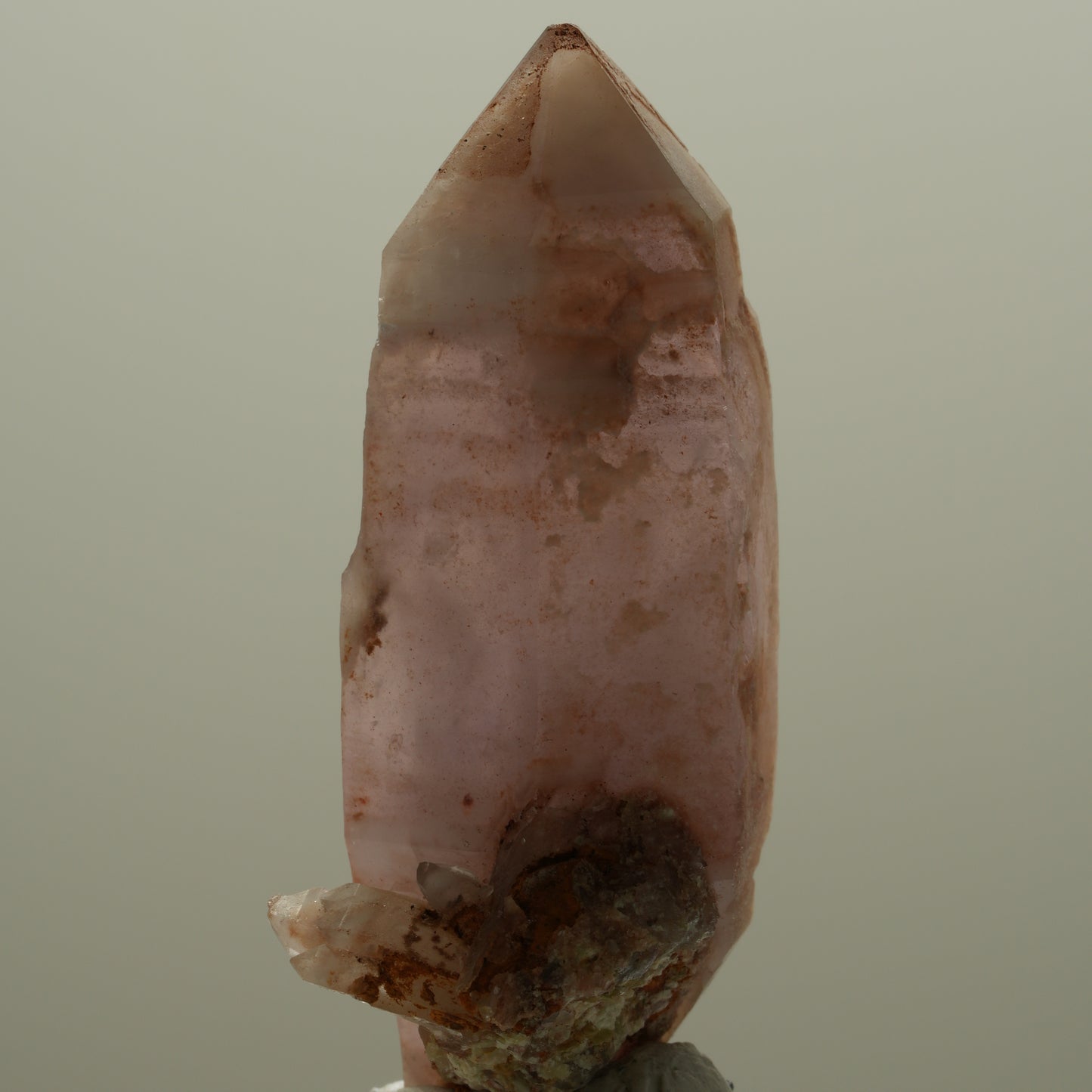 Skelett Phantom Amethyst Doppelender Spitze Brandberg, Namibia 60*29*22mm #14101