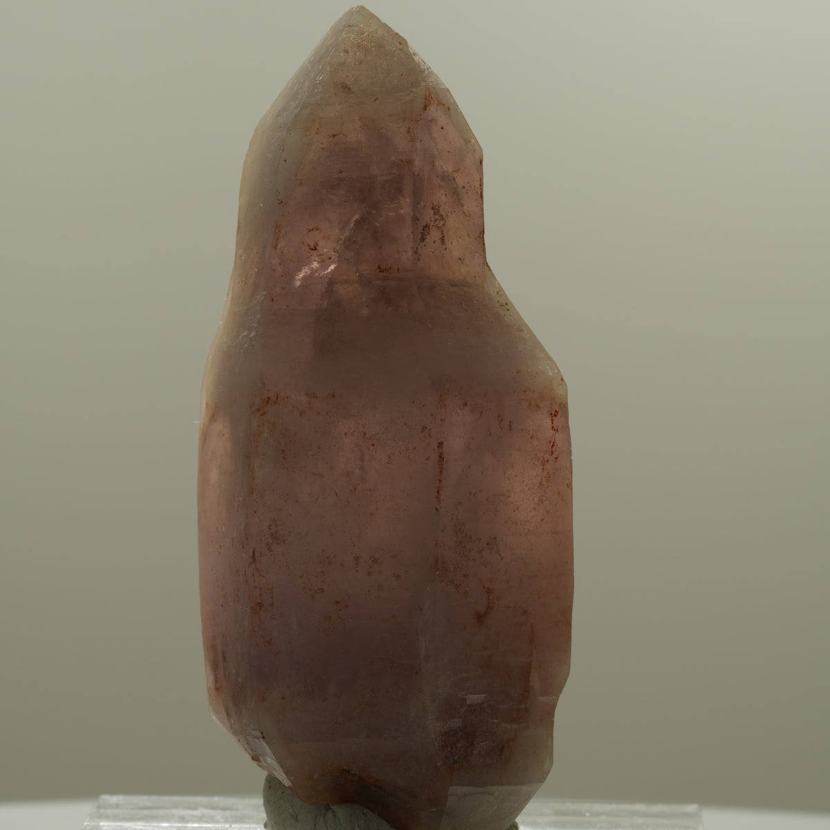 Skelett Phantom Amethyst Doppelender Zepter Spitze Brandberg, Namibia 66*29*25mm #14102
