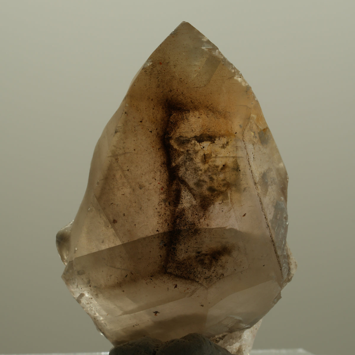 Schöne Calcit Kristallspitze, braun gelb Erongo, Namibia 50*36*18mm #14106