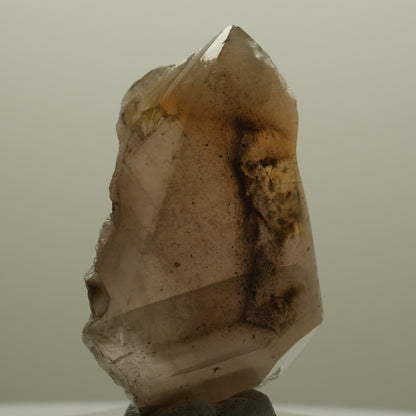 Schöne Calcit Kristallspitze, braun gelb Erongo, Namibia 50*36*18mm #14106
