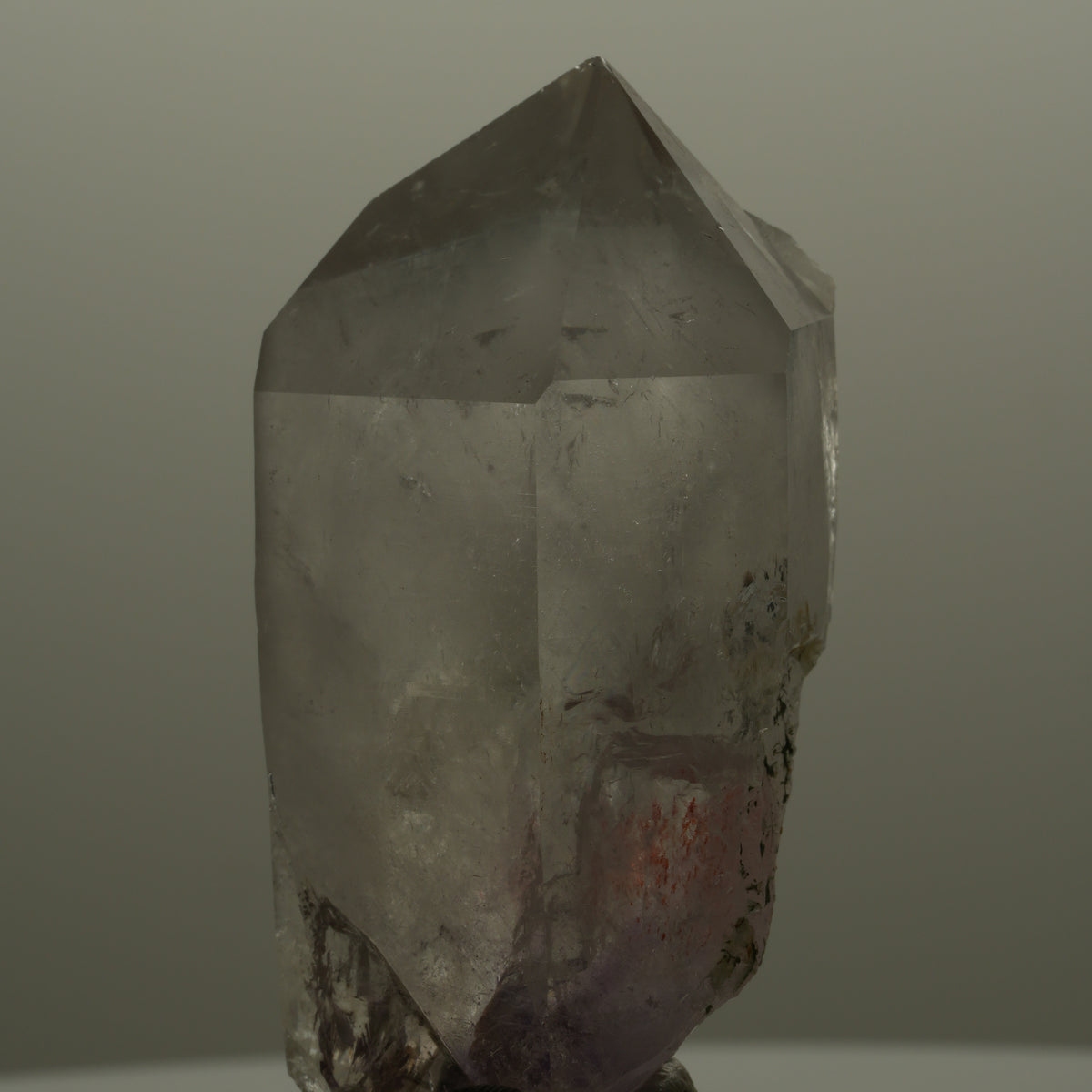 Harlekin Skelett Phantom Amethyst Spitze Streep Mine, Goboboseb, Namibia 57*29*24mm #14108