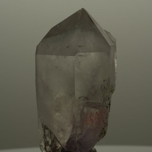 Harlekin Skelett Phantom Amethyst Spitze Streep Mine, Goboboseb, Namibia 57*29*24mm #14108
