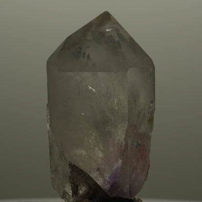 Harlekin Skelett Phantom Amethyst Spitze Streep Mine, Goboboseb, Namibia 57*29*24mm #14108