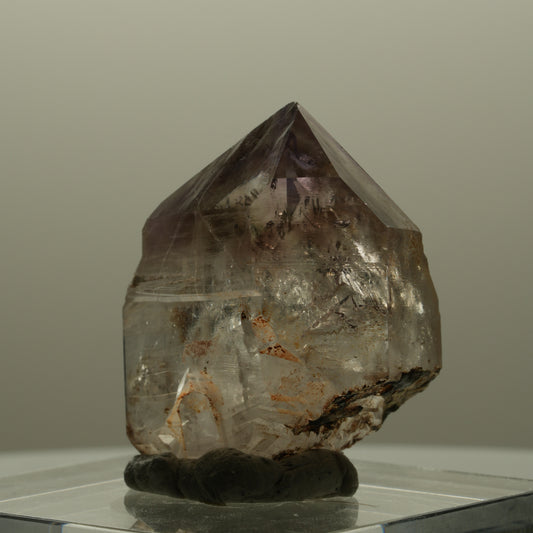 Seltene Skelett Phantom Amethyst Spitze Goboboseb, Namibia 37*32*23mm #14109