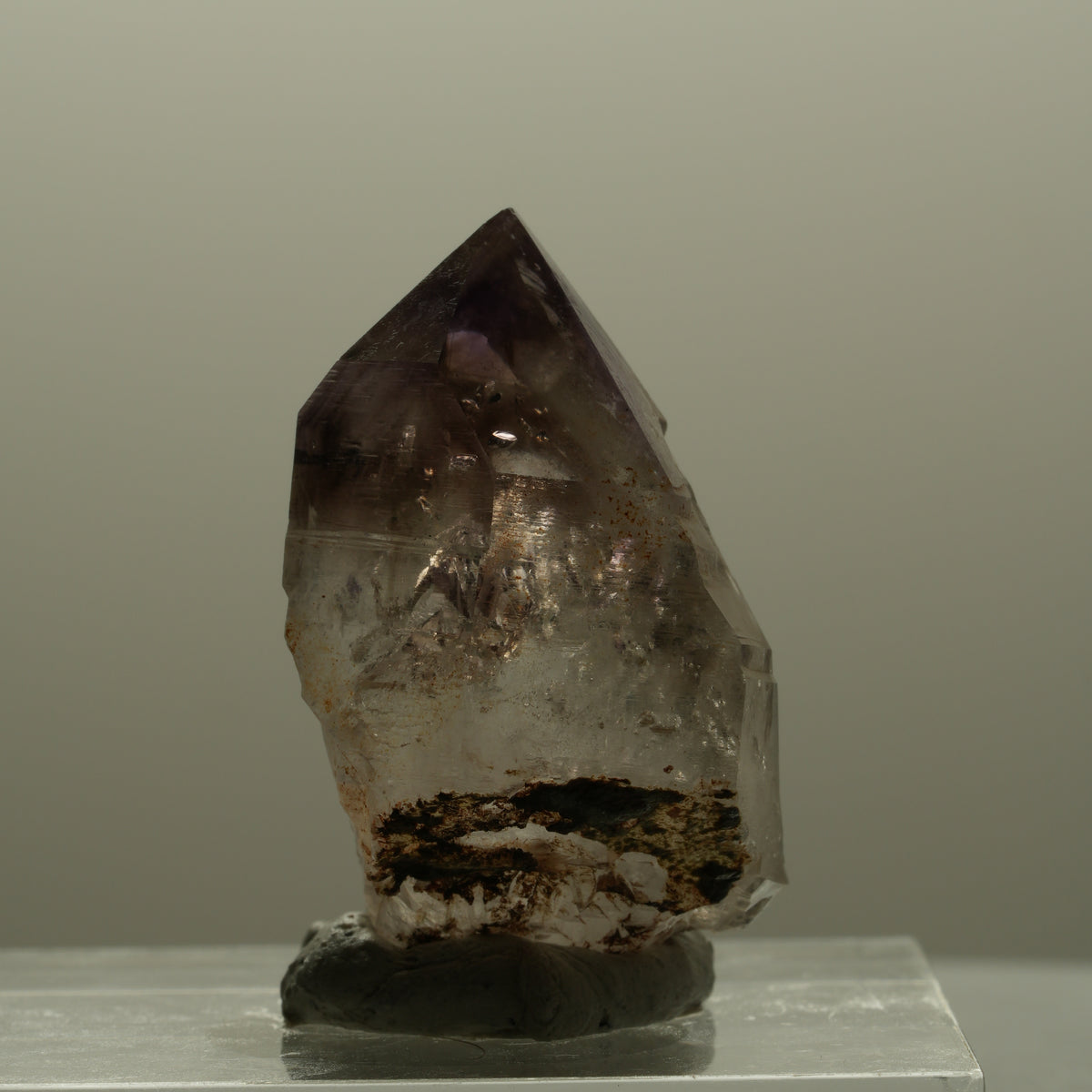 Seltene Skelett Phantom Amethyst Spitze Goboboseb, Namibia 37*32*23mm #14109