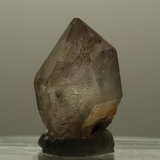 Seltene Phantom Rauchquarz Skelett Zepter Spitze Goboboseb, Namibia 38*23*22mm #14110