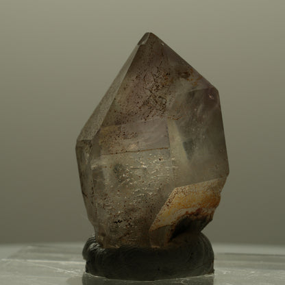 Seltene Phantom Rauchquarz Skelett Zepter Spitze Goboboseb, Namibia 38*23*22mm #14110