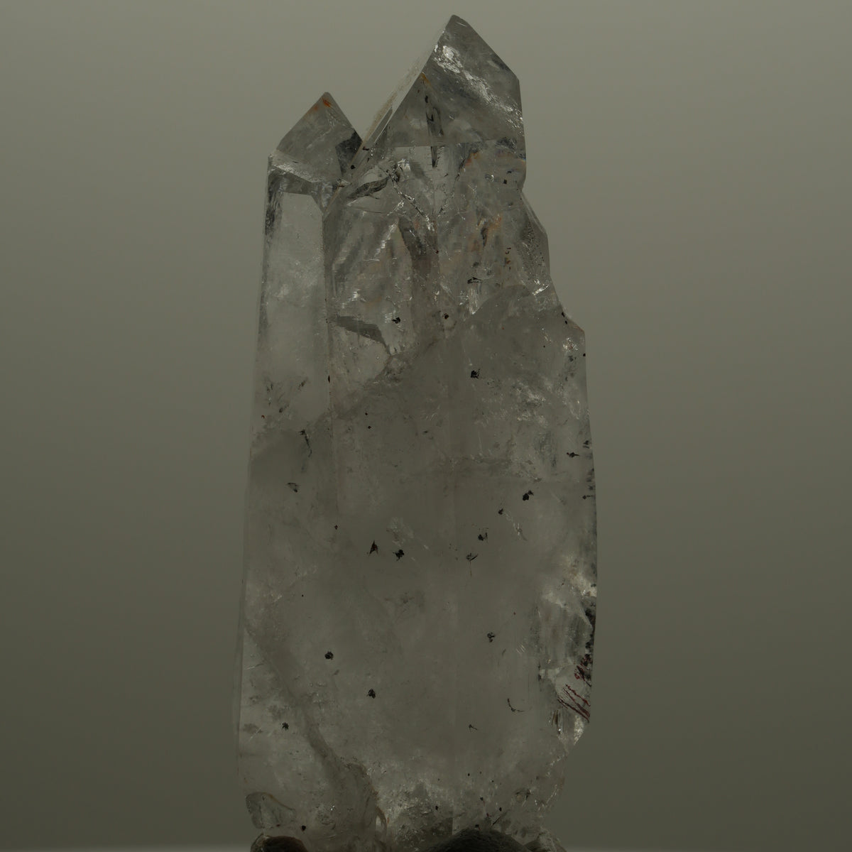 Harlekin Skelett Rauchquarz Spitze Streep Mine, Goboboseb, Namibia 54*21*14mm #14112