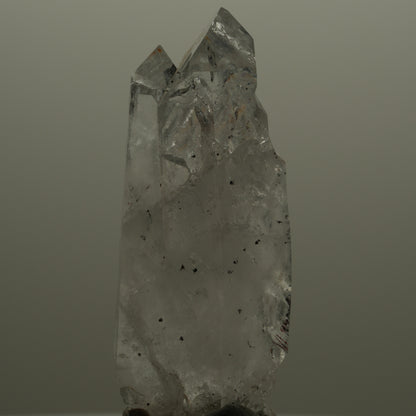 Harlekin Skelett Rauchquarz Spitze Streep Mine, Goboboseb, Namibia 54*21*14mm #14112