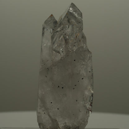 Harlekin Skelett Rauchquarz Spitze Streep Mine, Goboboseb, Namibia 54*21*14mm #14112