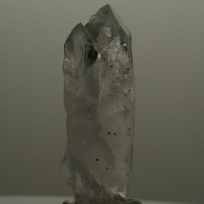 Harlekin Skelett Rauchquarz Spitze Streep Mine, Goboboseb, Namibia 54*21*14mm #14112