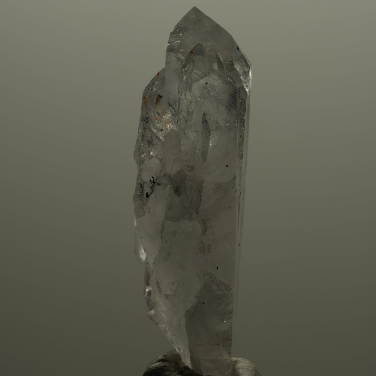 Harlekin Skelett Rauchquarz Spitze Streep Mine, Goboboseb, Namibia 54*21*14mm #14112