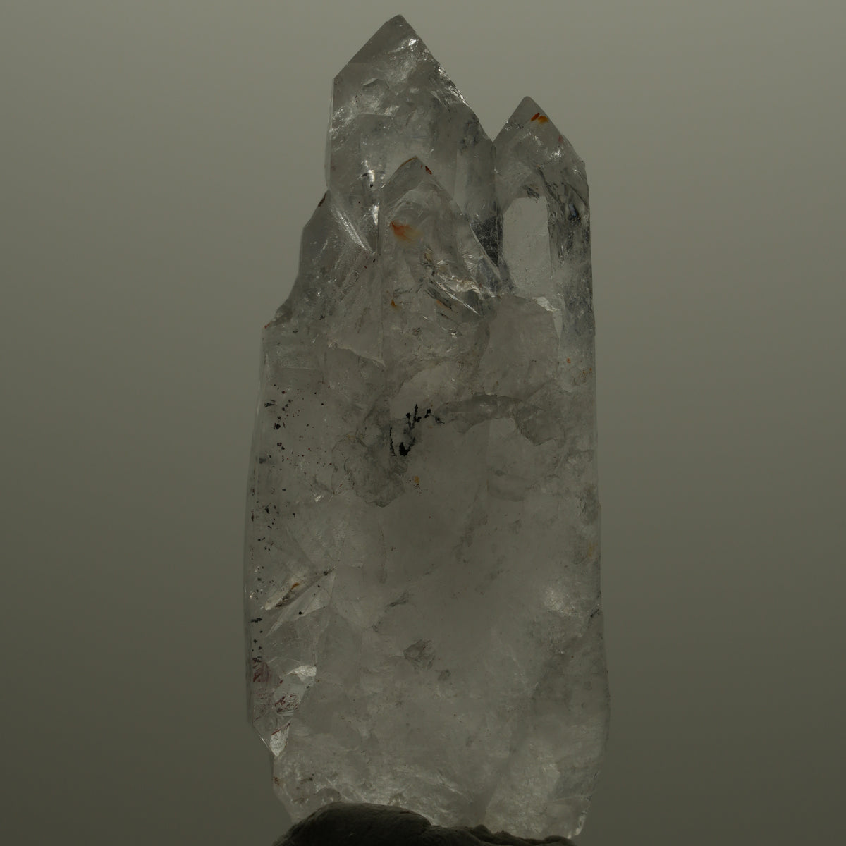 Harlekin Skelett Rauchquarz Spitze Streep Mine, Goboboseb, Namibia 54*21*14mm #14112