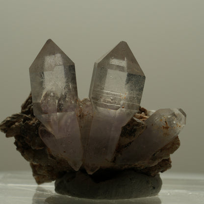 Klare Skelett Phantom Amethyst Zepter auf Matrix Goboboseb, Namibia 39*29*27mm #14114