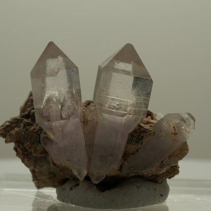 Klare Skelett Phantom Amethyst Zepter auf Matrix Goboboseb, Namibia 39*29*27mm #14114
