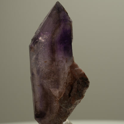 Skelett Phantom Amethyst Eisen Zepter auf Matrix Brandberg, Namibia 50*28*15mm #14117
