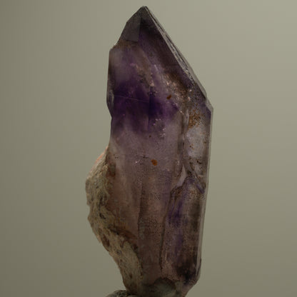Skelett Phantom Amethyst Eisen Zepter auf Matrix Brandberg, Namibia 50*28*15mm #14117