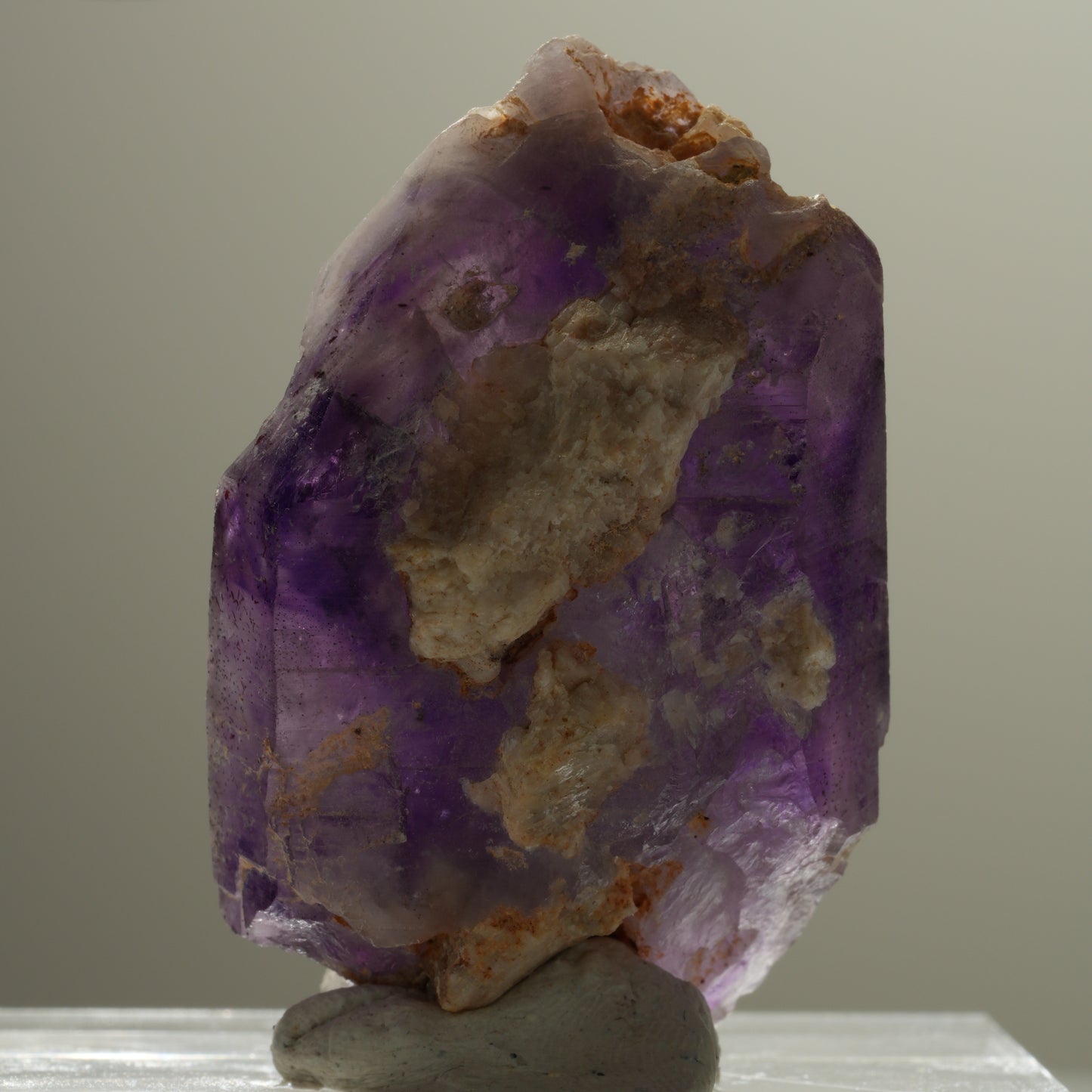 Seltene Skelett Phantom Amethyst Spitze Brandberg, Namibia 45*30*21mm #14119