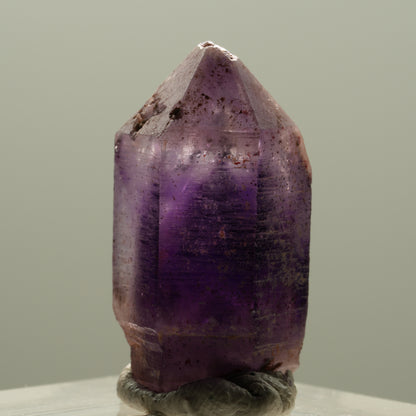 Seltene Phantom Amethyst Skelett Zepter Spitze Brandberg, Namibia 26*13*15mm #14122