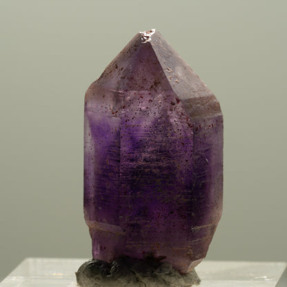 Seltene Phantom Amethyst Skelett Zepter Spitze Brandberg, Namibia 26*13*15mm #14122