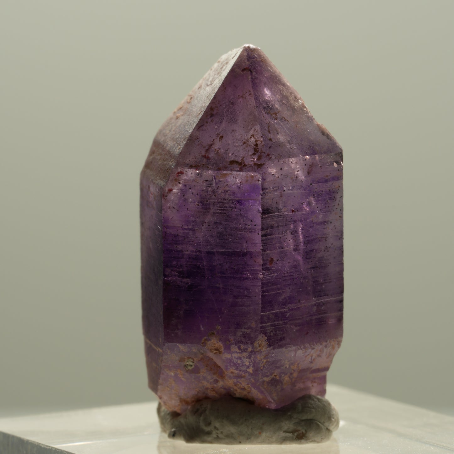 Seltene Phantom Amethyst Skelett Zepter Spitze Brandberg, Namibia 26*13*15mm #14122
