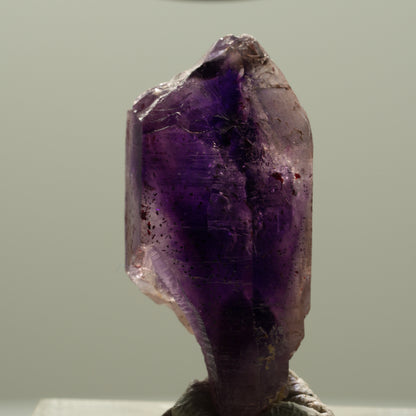 Seltene Phantom Amethyst Skelett Zepter Spitze Brandberg, Namibia 30*12*12mm #14123
