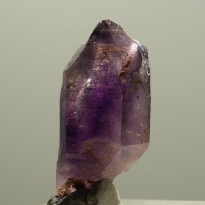 Seltene Phantom Amethyst Skelett Zepter Spitze Brandberg, Namibia 30*12*12mm #14123