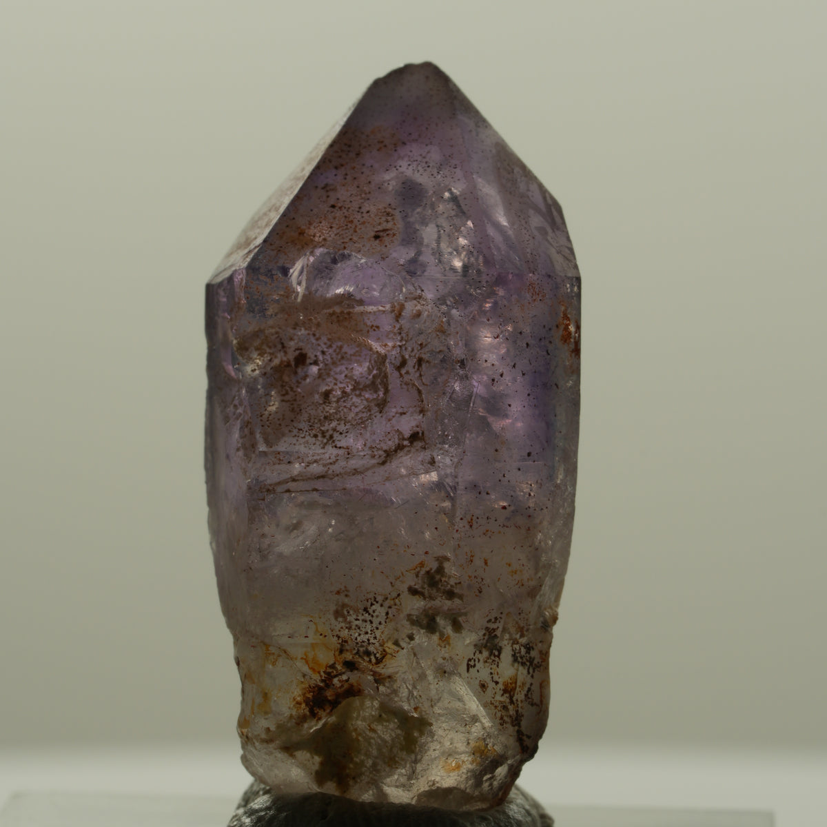 Seltene Phantom Amethyst Skelett Zepter Spitze Brandberg, Namibia 30*14*11mm #14124