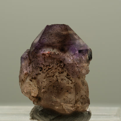 Seltene Phantom Amethyst Skelett Zepter Spitze Brandberg, Namibia 21*17*9mm #14126